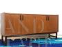 Credenza sideboard vintage italiana a 4 ante                            