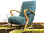Poltrona design di Paolo Buffa anni '40                            