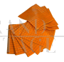 6 fogli di  mosaico Bisazza arancione, originale anni '90
                            