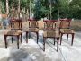 Salotto Thonet stile Impero completo, fine '800