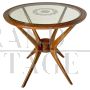 Tavolino rotondo design di Paolo Buffa per Brugnoli, anni '50