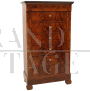 Antica cassettiera settimanale antica Luigi Filippo in mogano '800                            