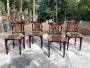Salotto Thonet stile Impero completo, fine '800