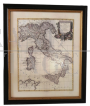Cartografia dell'Italia e le sue regioni nel 1782                            