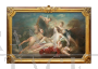 Dipinto antico olio su tela alla maniera di Francois Boucher                            
