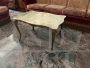 Tavolino stile barocco anni '60 con piano in marmo                            