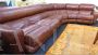 Grand Vintage - Grande divano modulare Insa anni '70 in pelle anticata                            