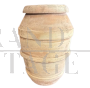 Grande vaso orcio toscano in terracotta dei primi del '900                            