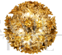 Lampadario sfera floreale di Toni Zuccheri per Venini                           