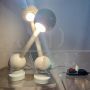 Coppia di lampade da tavolo con bilanciere di George Kovacs, anni '60