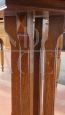 Tavolo inglese Arts & Crafts dei primi del '900 in rovere