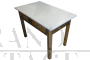 Tavolo da cucina con piano in marmo