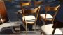 5 sedie vintage svedesi in faggio biondo, anni '60