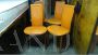 Set di 4 sedie Lara Cattelan vintage arancioni
