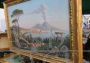 Napoli e Sorrento - coppia di dipinti di Raimondo Scoppa, fine '800