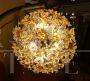 Lampadario sfera floreale di Toni Zuccheri per Venini                        
                            