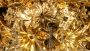 Lampadario sfera floreale di Toni Zuccheri per Venini