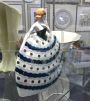 Soggetto di dama in ceramica Imola, anni '30