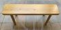 Panca di René Martin per Charlotte Perriand in legno di pino