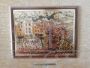 Terrazze a Portofino - dipinto di Michele Cascella su foglia oro
