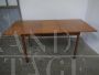 Tavolo allungabile vintage in legno e formica, 1970