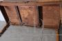 Tavolo rustico provenzale antico di fine '800, restaurato al naturale