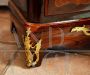 Settimino antico Napoleone III Francese in legni pregiati con bronzi