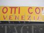 Insegna pubblicitaria vintage Biscotti Colussi Venezia 1950