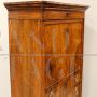 Secretaire cappuccino antico Luigi Filippo in noce '800