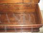 Cassapanca antica del 1600 in legno di noce