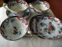 Set di tazze e piattini 700/800  Minton inglese, XVIII / XIX secolo