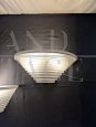 Coppia di applique Egisto di Angelo Mangiarotti per Artemide, anni '80