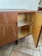 Grande credenza sideboard anni '60 in mogano