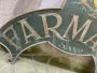 Grande insegna di farmacia anni '40 in legno