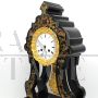 Orologio a pendolo Napoleone III intarsiato in madreperla, '800