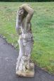 Statua da giardino classica con arciere degli inizi del '900