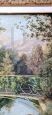 Ponte sul Fiume, dipinto francese del '900