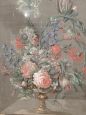 Coppia di nature morte con fiori, XVIII secolo