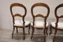 Set di quattro sedie antiche epoca Luigi Filippo secolo XIX