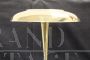 Lampada da tavolo design di Oscar Torlasco in ottone, Italia anni '50