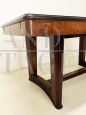 Tavolo Art Déco anni '30 in legno di palissandro e acero