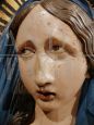Madonna policroma fine 1700