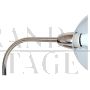 Lampada da tavolo design Venticinque di Sergio Asti in acciaio cromato