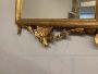 Specchiera antica intagliata e dorata di epoca Luigi Filippo - XIX secolo