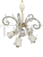 Lampadario da soffitto Barovier e Toso in vetro di Murano, anni '40