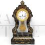 Orologio a pendolo Napoleone III intarsiato in madreperla, '800