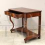 Antica console Carlo X in noce, Italia '800
