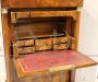 Antico secretaire Impero in noce con piano in marmo nero, '800