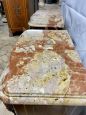 Coppia di comodini antichi Napoleone III in stile Boulle, metà '800