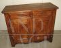 Piccola credenza rustica in pino massello, fine '800 